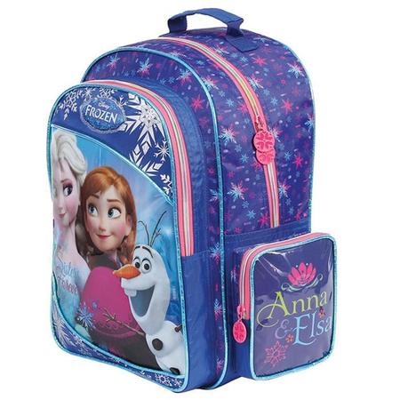 Mochila Escolar Infantil FROZEN SISTERS FOVERER Dmw Mochila Infantil Magazine Luiza