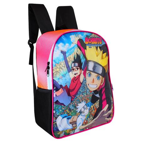 Mochila Infantil Juvenil Menino Desenho Boruto Tam G Passeio na Americanas  Empresas