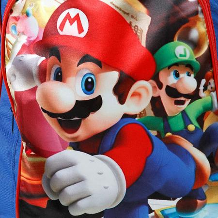 Mochila Escolar Infantil Mario Bros TOYS 2U Mochila Infantil