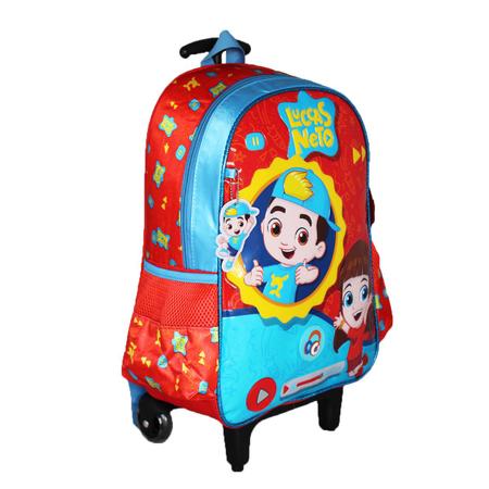 Mochila Infantil Luccas Neto Costas Com Som Clio Ln3236b