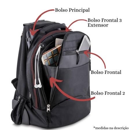 Imagem de Mochila Escolar Masculina Com Rodinhas Reforçada