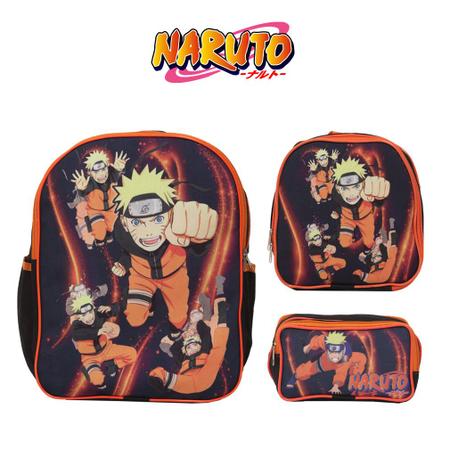 Kit Mochila de Costa Menino Desenho Naruto Preço Bom + Toalha - TOYS 2U -  Kit Mochila Infantil - Magazine Luiza