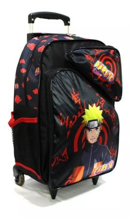 JH Nylon Hokage Uzumaki Naruto Cosplay Anime Desenho Animado Mochila  Escolar Com Zíper De Viagem Ombro - Escorrega o Preço