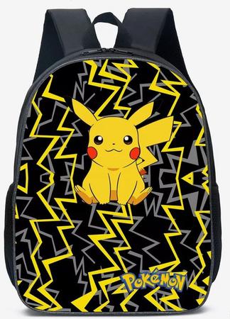 Mochila Escolar Bolsa Pikachu Pokémon Fofo Cute