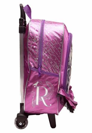 Imagem de Mochila Ever After High Rodinhas Tam G 17y Roxo Sainha 2017