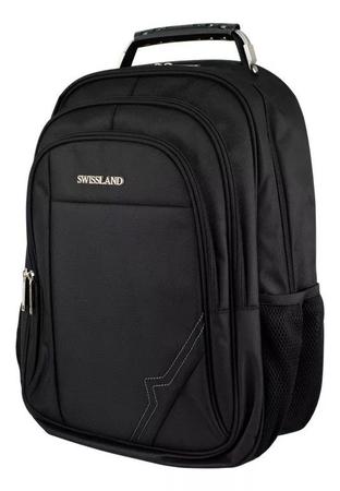 Imagem de Mochila Executiva Porta Notebook Swissland Preto - 4015