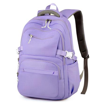 Imagem de Mochila Feminina Bolsa Dia Dia Escolar Trabalho Escolar Notebook Volta As Aulas Trabalho Casual Pratica Compacta Casual