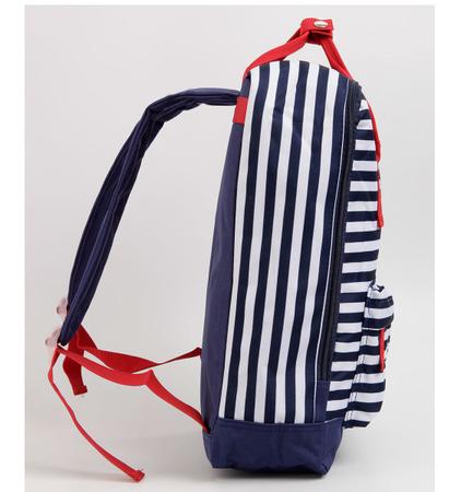 Imagem de Mochila Feminina Clio College Mf8021 - Azul e Branco