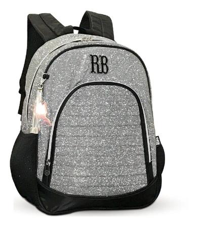 Mochila Feminina Escolar Casual Preta RB3127 Rebecca Bonbon - Material  Escolar - Magazine Luiza