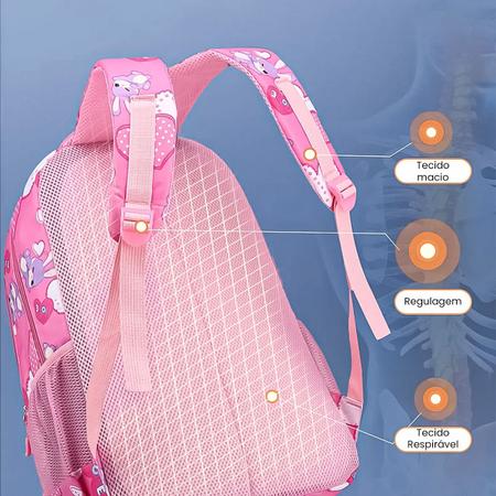 Imagem de Mochila Feminina Escolar Fofa Viagem Passeio Para Criança