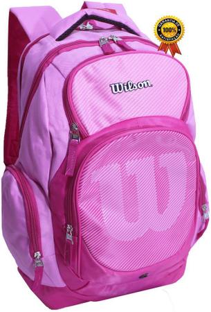 Mochila Feminina Escolar Impermeável Juvenil Grande Costas Reforçada  Trabalho Faculdade Lançamento Wilson - Bolsa / Mochila Esportiva - Magazine  Luiza