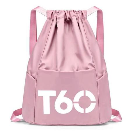 Imagem de Mochila Feminina Estilo Saco Com Fechamento Cordão Resistente Linha Premium Esportes Academia Futebol Treino Reforçada