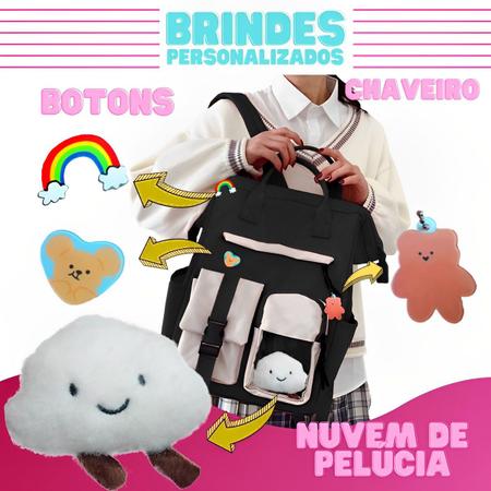 Mochila Iantil Feminina Roblox Costas Aulas Imediato