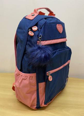 Imagem de Mochila Feminina Notebook Kika Com Chaveiro KK23M02