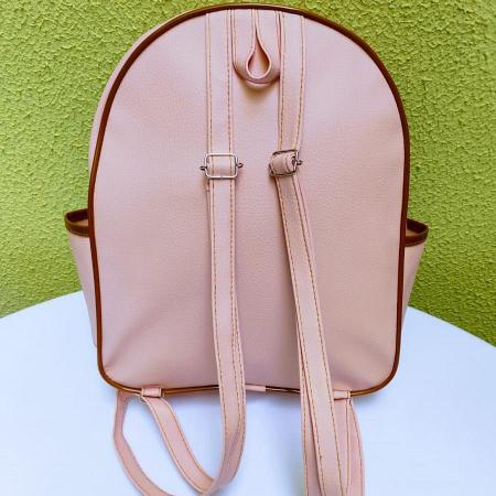Mochila Feminina Rosa Elegante Blogueiras Famosas Charmosa - Fashion Imagem de Mochila Feminina Rosa Elegante Blogueiras Famosas Charmosa