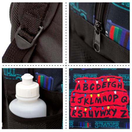 Imagem de Mochila Feminina Série Stranger Things Aulas e Lancheira