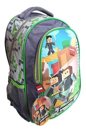 Imagem de Mochila Game Crafit Costas Infantil Pré Escolar Menino