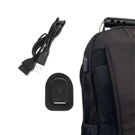 Imagem de Mochila Grande Reforçada Espaçosa Resistente USB Cabo Fone Carregador Escolar Trabalho Faculdade Viagem Notebook Feminina Masculina 4 Ziper - Weilai