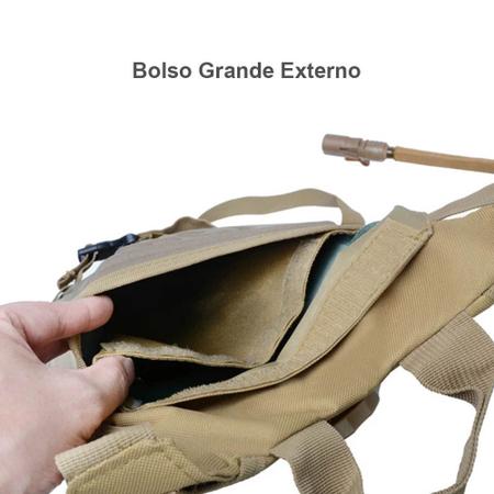 Imagem de Mochila Hidratação Bike Trilha Bicicleta Térmica Com Refil 3 litros