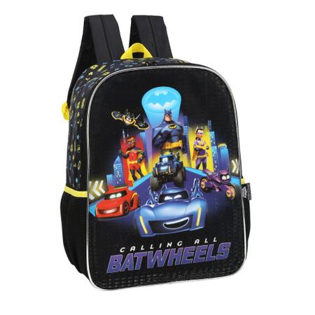 Imagem de Mochila Infantil Batweels Preto 3928 Luxcel - Un