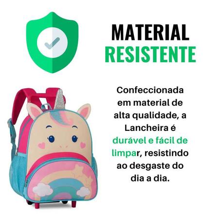 Mochila Infantil Feminina Roblox Juvenil Costas Cor Rosa - USA Magazine