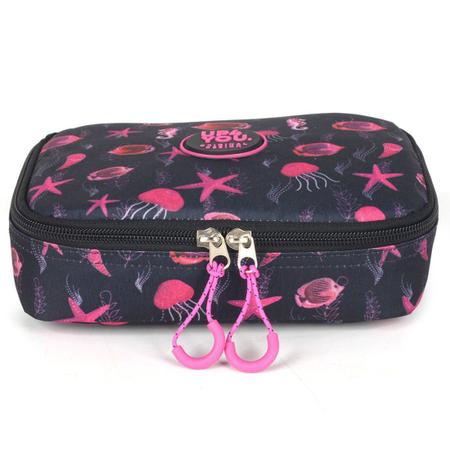 Imagem de Mochila Infantil com Rodinhas Up4you Com Estojo 100 Pens