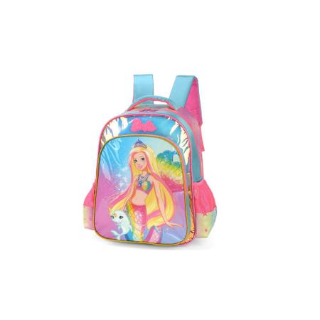 Imagem de Mochila Infantil Costas Barbie Holográfico Luxcel