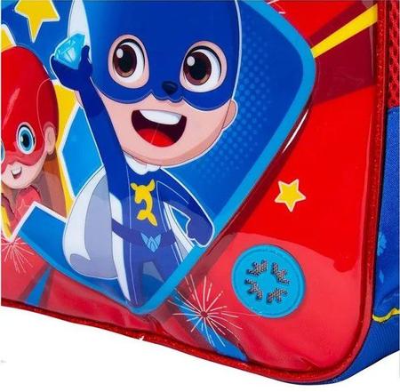 Mochila Luccas Neto Infantil Costas com Som - Original - Tem Tem