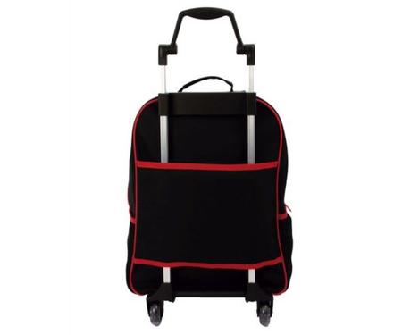 Mochila Infantil Viabags Com Rodinhas - Moto De Corrida