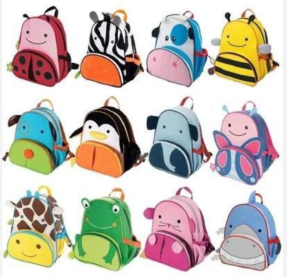 Mochila Infantil Mochilinha Animais Escolar Passeio Bebe Menina Menino  Creche