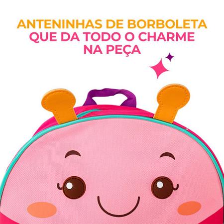 Imagem de Mochila Infantil Escolar Creche Com Alças Vários Desenhos