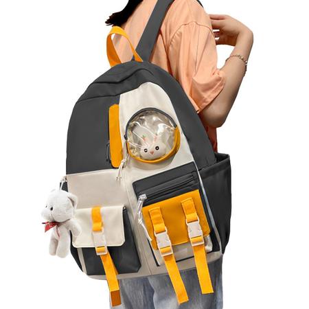 Mochila infantil para meninas e meninos - mochila escolar leve