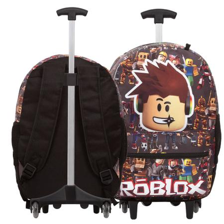 Mochila Infantil Masculina Roblox Carrinho Lancheira Estojo - TOYS 2U - Kit  Mochila Infantil - Magazine Luiza