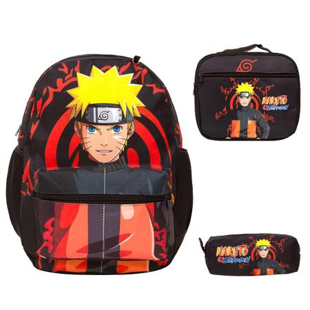 Kit Mochila de Costa Menino Desenho Boruto c Estojo no Shoptime