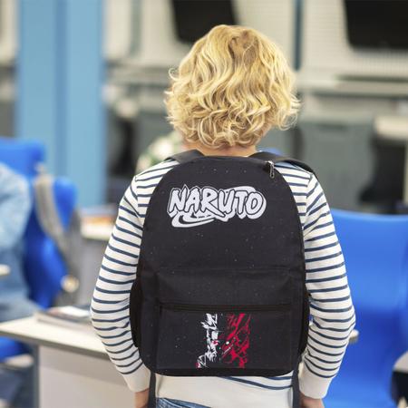 Imagem de Mochila Infantil Menino Costas Juvenil Naruto Kurama Tam G