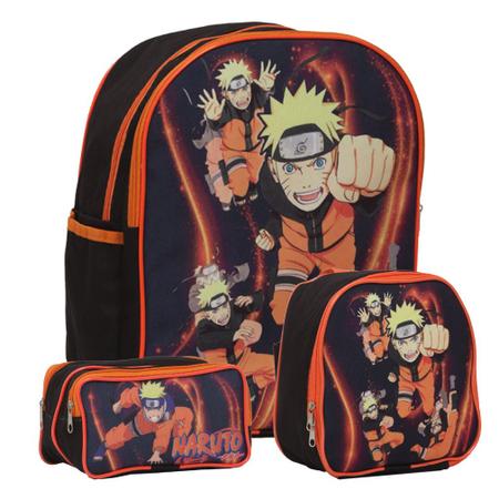 Mochila Escolar Naruto Uzumaki Desenho Rodinha G Meninos - Kids Bag -  Mochila Infantil - Magazine Luiza