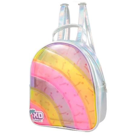 Imagem de Mochila Infantil Pampili Pk Xd21 Pequena Prata 6001033