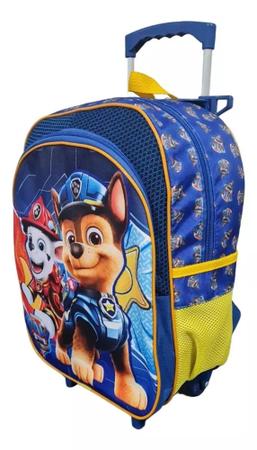 Imagem de Mochila Infantil Patrulha Canina Movie Rodinha G + Lancheira