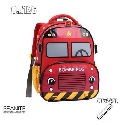 Mochila Infantil Seanite Profissão (BOMBEIRO) - Mochila Infantil - Magazine  Luiza