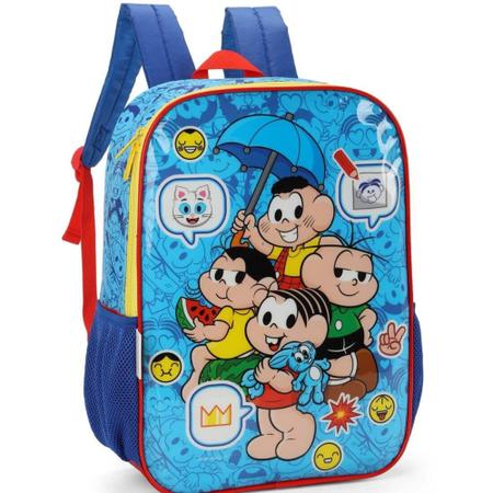 Mochila Infantil Turma da Mônica IS39321MN Azul - Luxcel Imagem de Mochila Infantil Turma da Mônica IS39321MN Azul - Luxcel