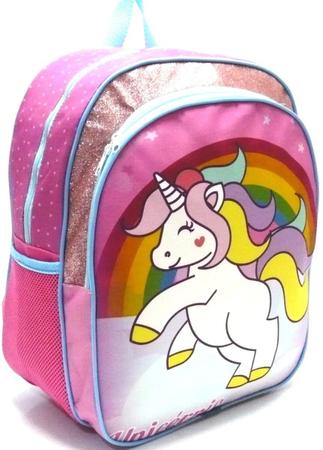 Imagem de Mochila Infantil Unicórnio Brilhos Costas Tam G Meninas F5