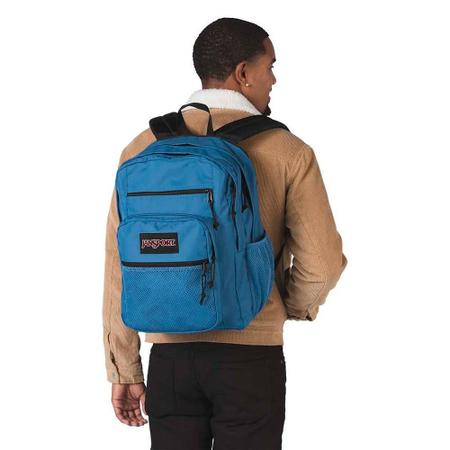 Mochila JanSport Big Campus Blue Jay 34 Litros Mochilas Magazine Luiza