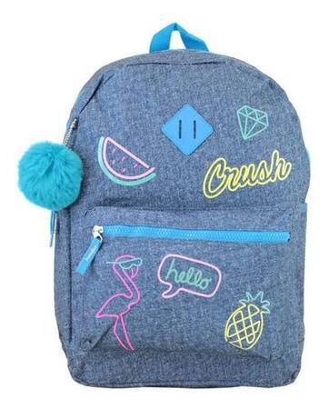 Mochila 2025 jeans flamingo