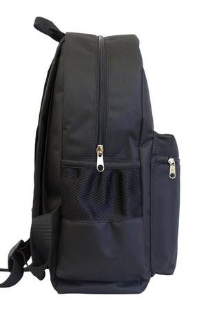 Imagem de Mochila Ls Mo4165 Preto Com 1 Bolso Frontal E 2 Laterais