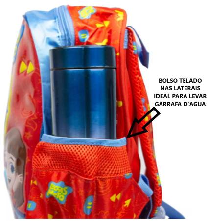 Mochila Luccas Neto Infantil Costas com Som - Original - Tem Tem