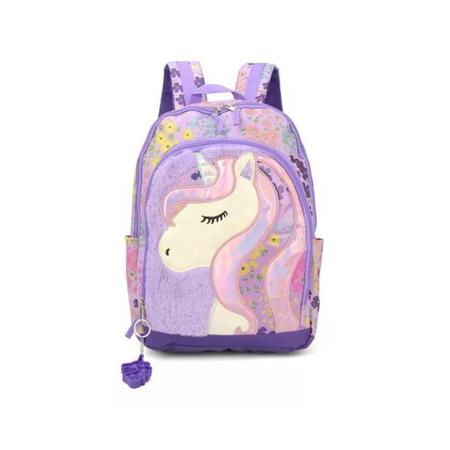 Mochila escolar feminina gatinho com orelha by Maisa up4you luxcel