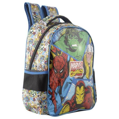 Imagem de Mochila Marvel Comics Panels G Infantil Costas Menino 7072