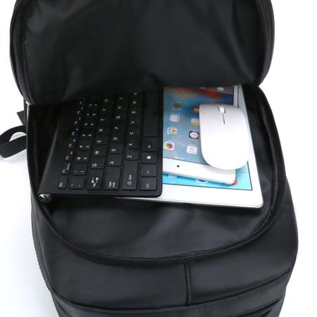 Imagem de Mochila Masculina Faculdade Escola Grande Trabalho Viagem Lazer Reforçada Notebook