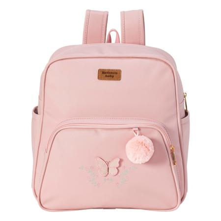 Mochila Maternidade Bebê Rosa Castelinho