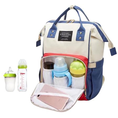 Mochila Maternidade impermeavel Bolsa Saida Hospital Termica Espacosa para bebes 01Esporte Mochila Materninade Magazine Luiza